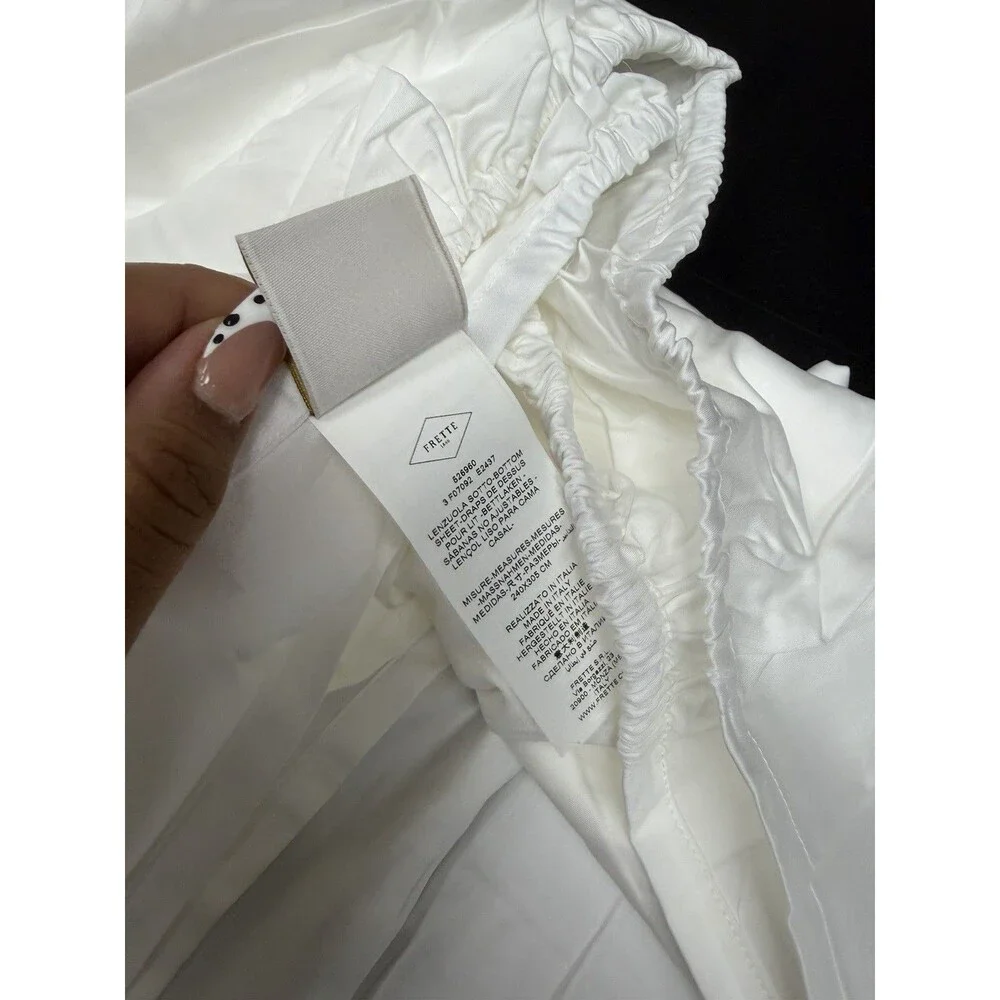FRETTE Cruise QUEEN Flat Sheet +2 Standard Pillowcases